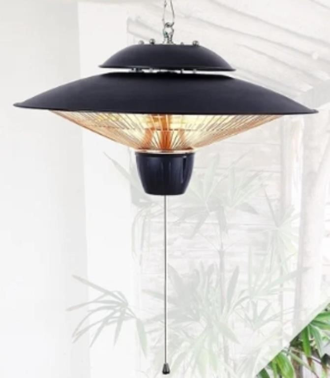 DONYER POWER 2000W Electric Patio Heater, Black, #HCH503