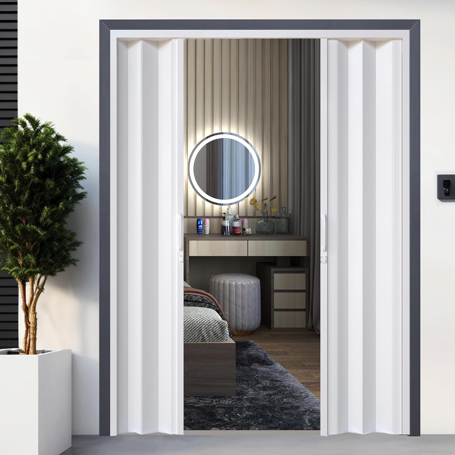 NeatiEase Accordion Door 60x80in,