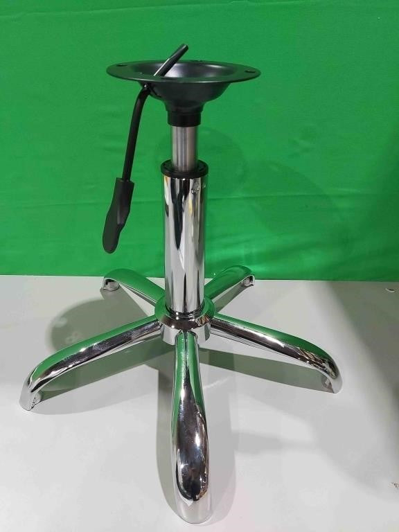 KKTONER PU Leather Round Rolling Stool wi