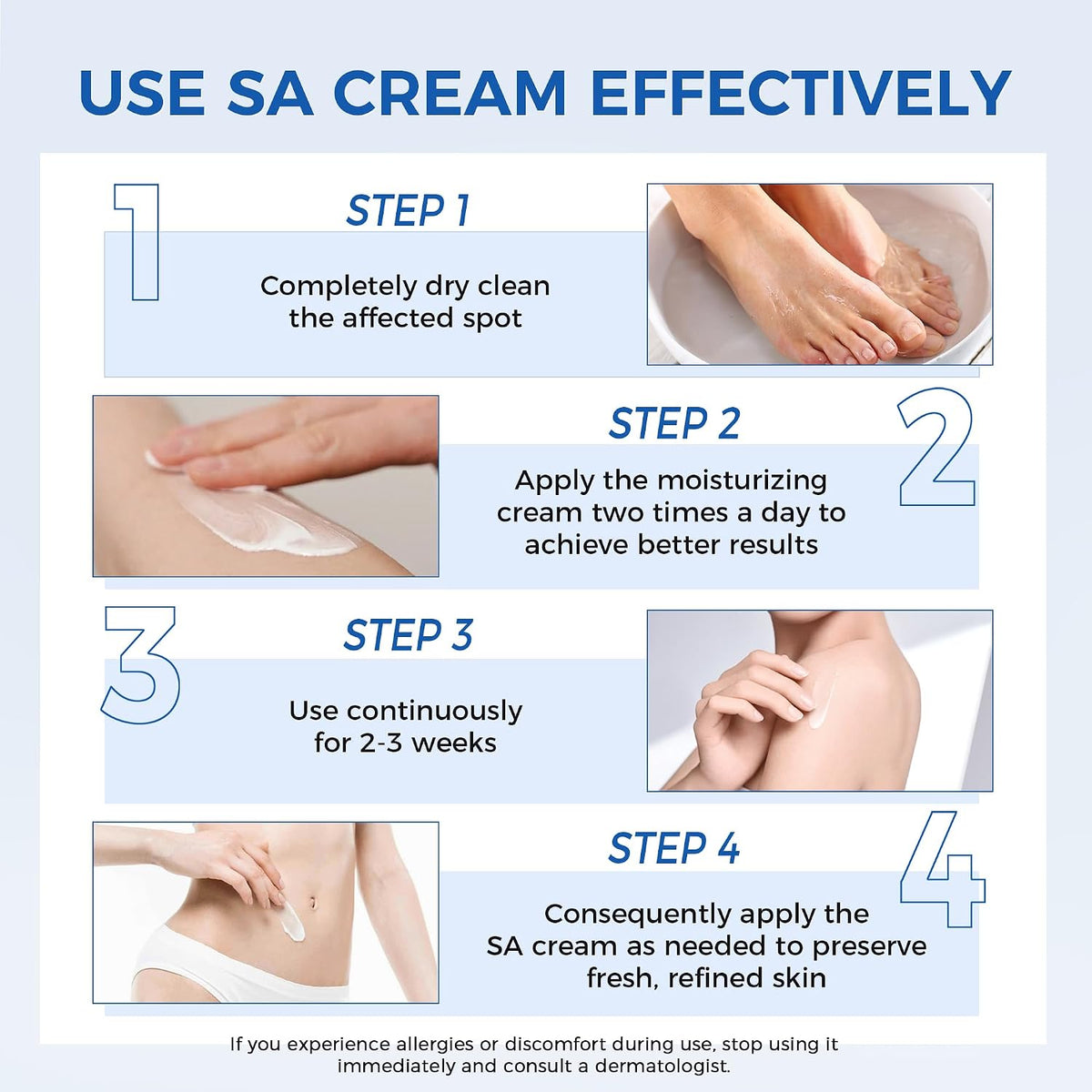 OUKEYA SA Cream for Dry Skin, with 5 Kinds of Ceramides & Salicylic Acid Exfoliating Body Lotion