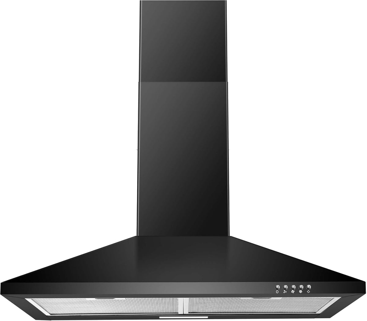 SNDOAS Black Range Hood,Wall Mount Range Hood 30 inch,
