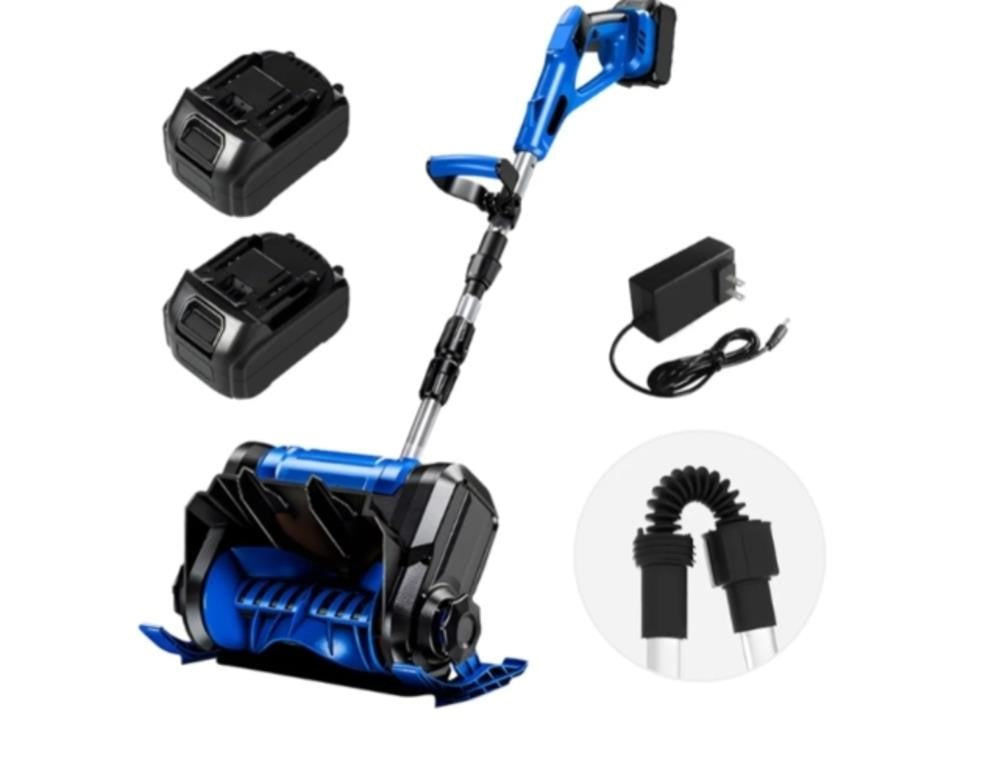 OKSTENCK Cordless Electric Snow Blower,4.5Ah Cordless Snow Blower,