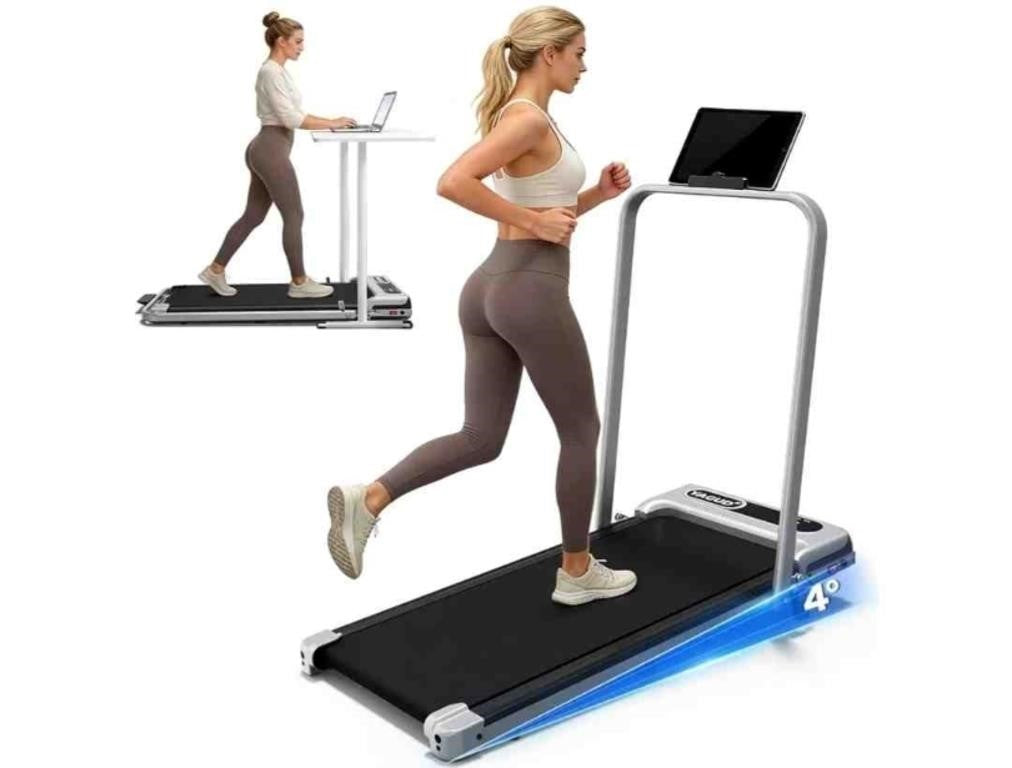 Yagud Walking Pad with 8% Incline, 3 in 1 Treadmill ZF030106