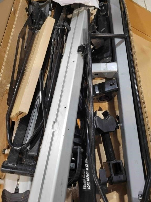 Young Electric Hitch Mount Bike Rack, 200 lbs Capacity