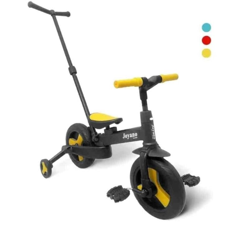 JOYANO 5-in-1 Foldable Kids Tricycle, Pu