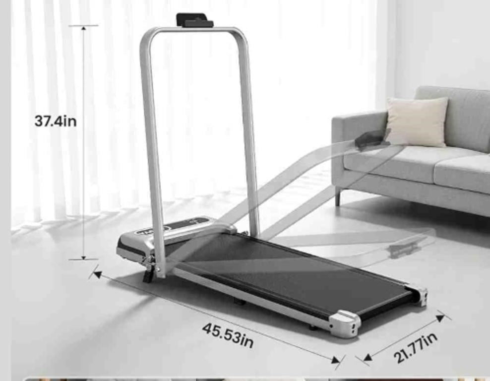 Yagud Walking Pad with 8% Incline, 3 in 1 Treadmill ZF030106