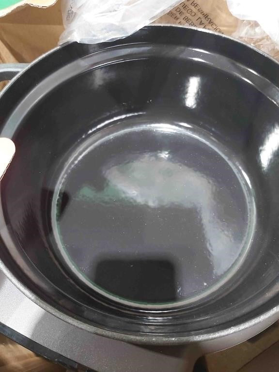 Instant Electric Round Dutch Oven, 6-Quart 1500W, 5-in-1, Black