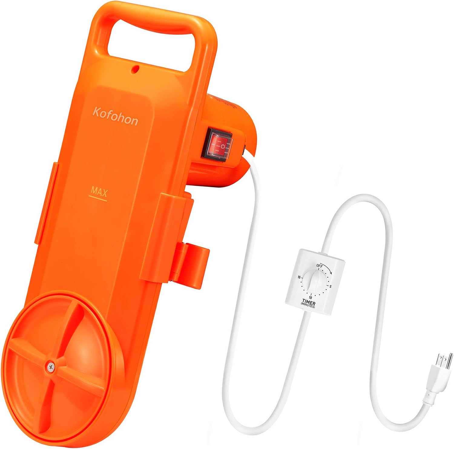KOFOHON Portable Washing Machine Small Mini Hand,  2.5kg for 3kg CAKW-01AC, Orange