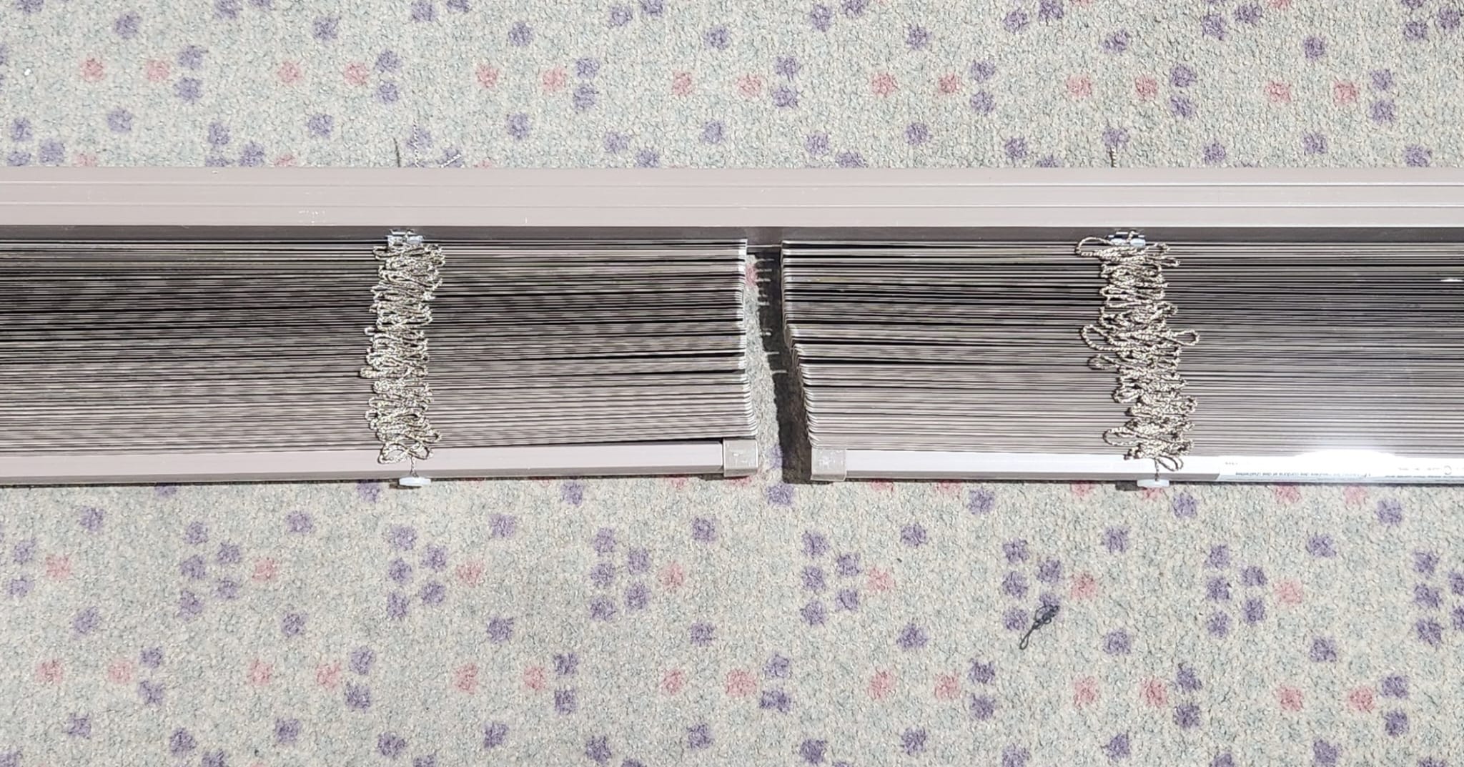 Sears 1" PVC Mini Blinds, 66" x 84", Ba