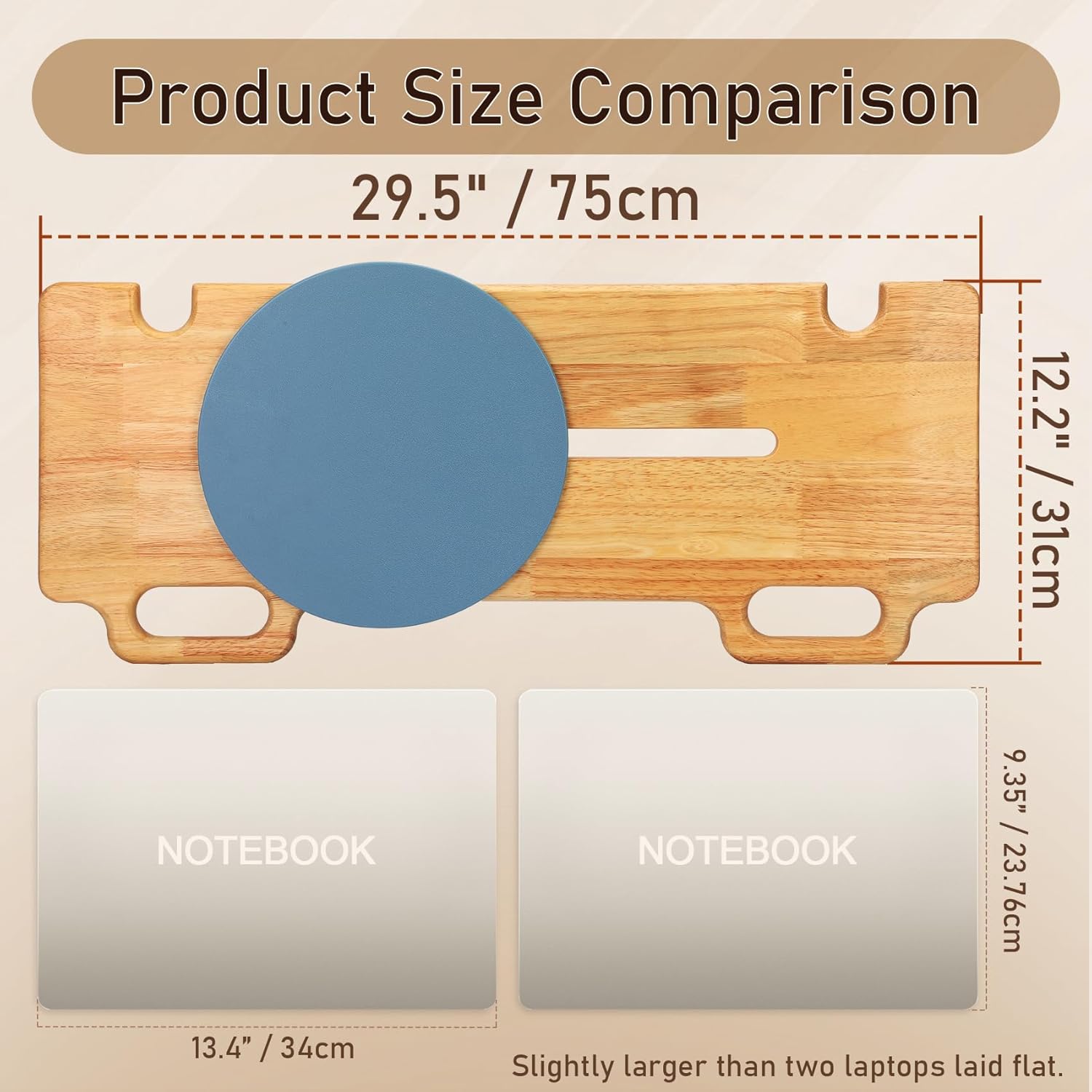 Sienson Slide Transfer Board with 360° Turntable
