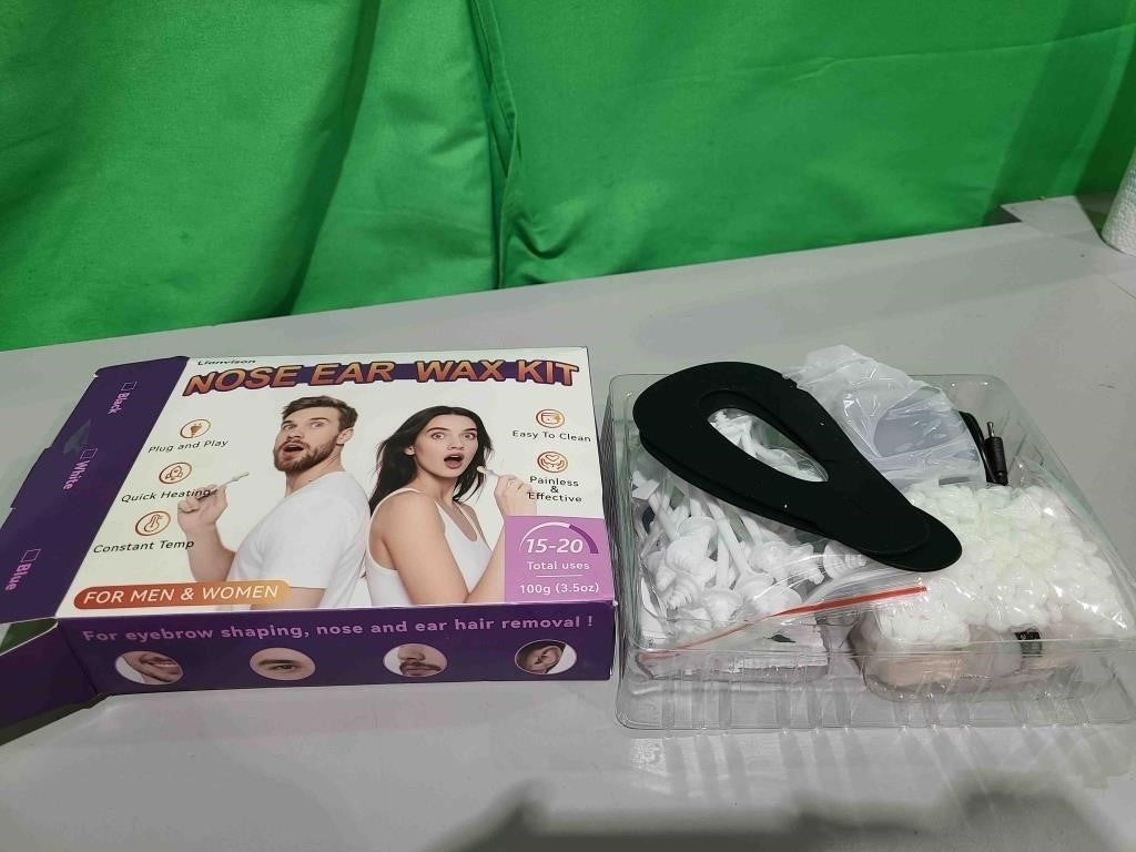 LIONVISON Men's Nose Wax Removal: 10 Minute Fast Heating