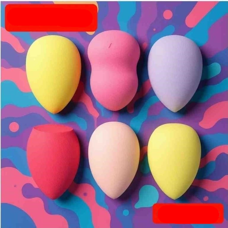 Powder Puff Studio Collection Makeup Sponge Set Latex Free
