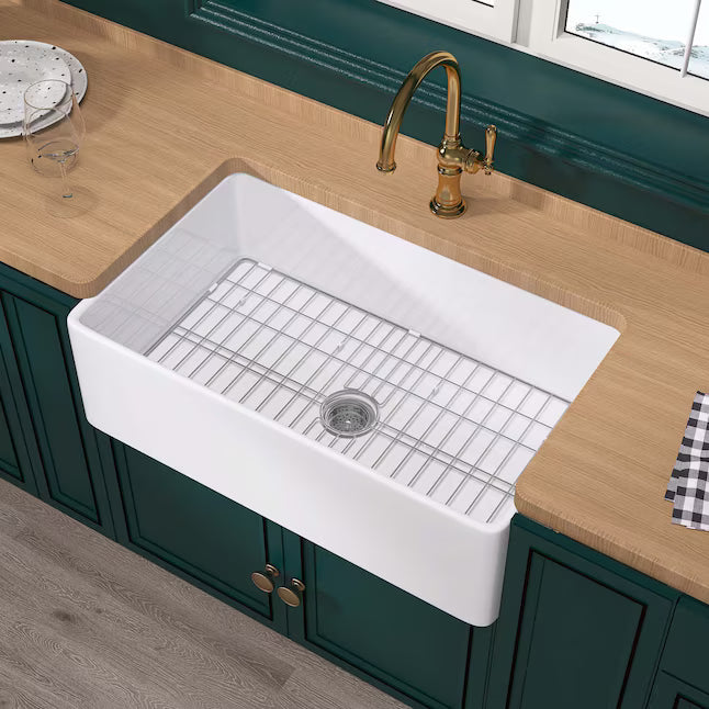 Miuara Farmhouse Sink 33 Inch. 33"x20"x10"