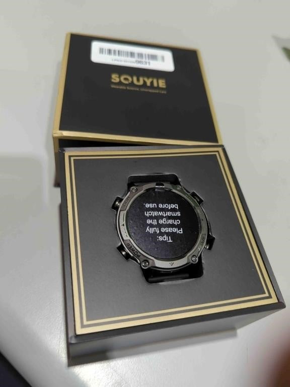 SOUYIE 2026 AI Smart Watch with Standalone GPS & Offline Maps, 5ATM Waterproof,