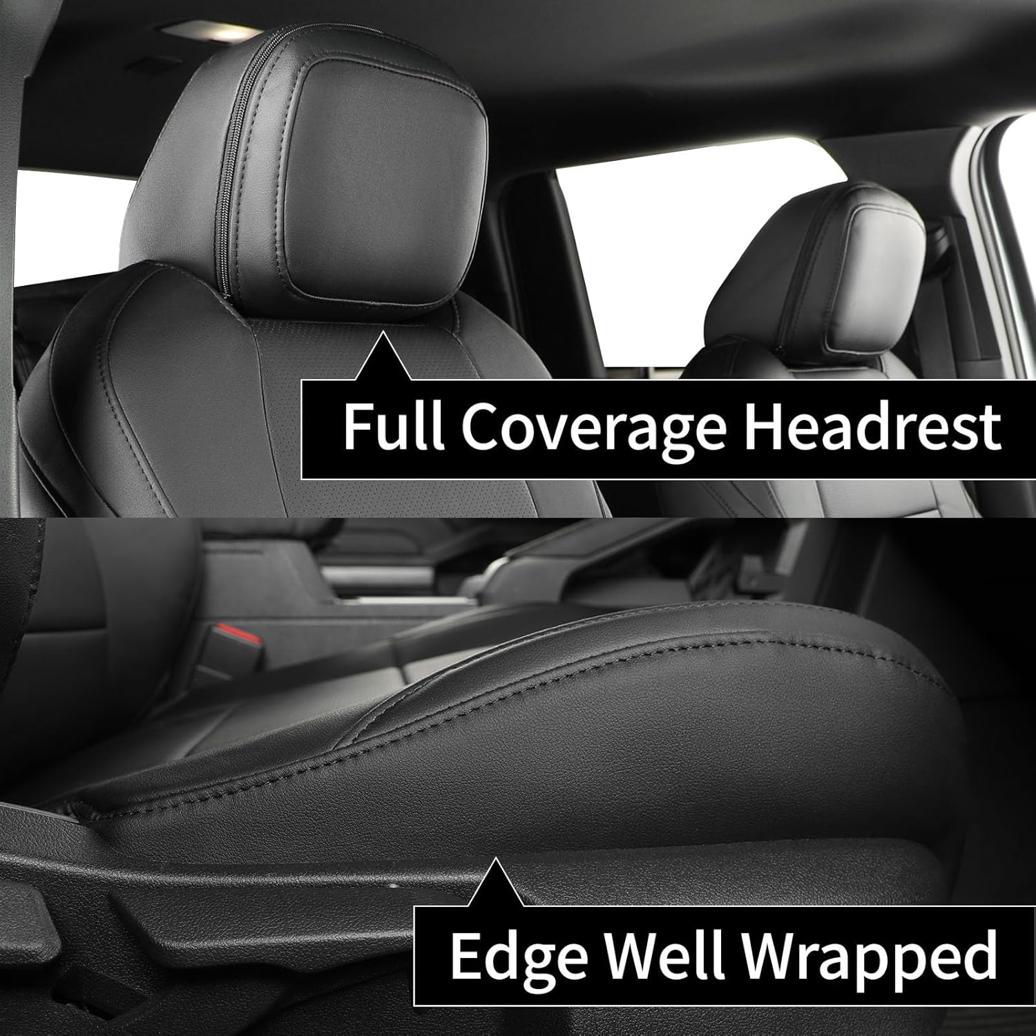 2024 2025 2026 Tacoma Seat Covers Full Set for Toyota Tacoma 4th Gen Double/Crew Cab SR