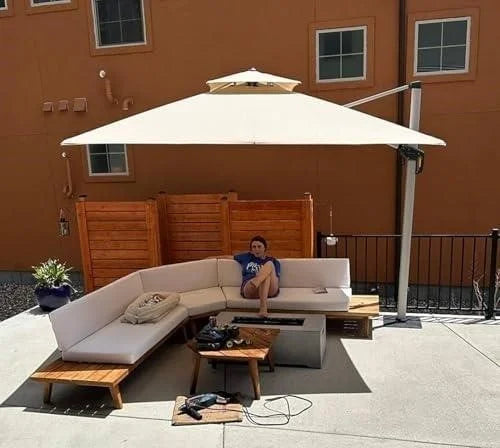 PURPLE LEAF 9ft Patio Umbrella EN44377