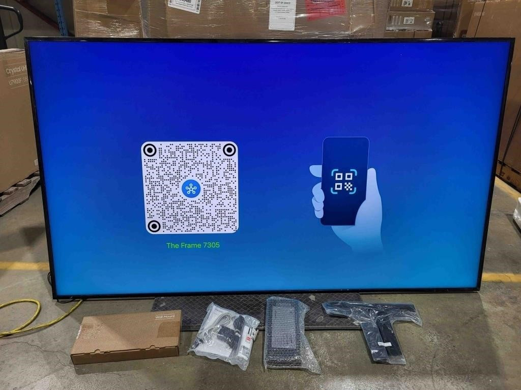 Samsung - 85” Class LS03FW The Frame Pro Series Neo QLED 4K UHD