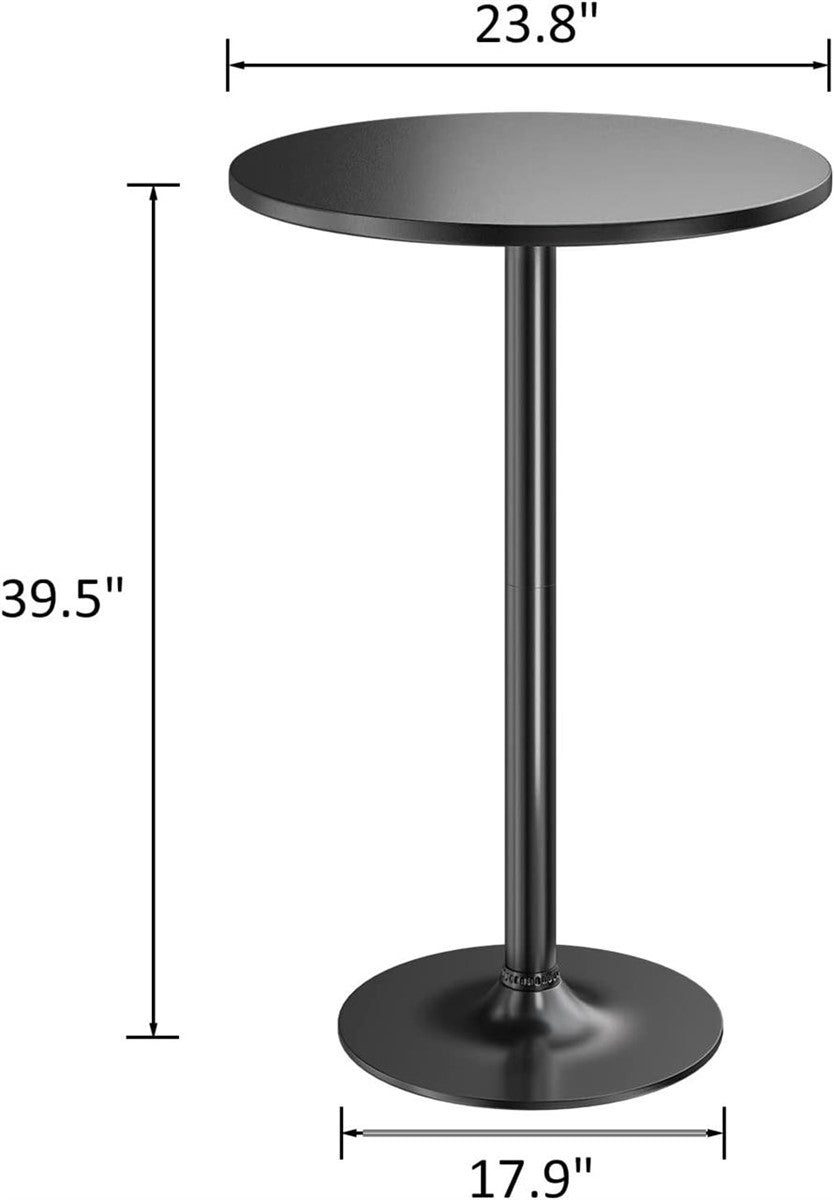 Bistro Table Round Black ER45898