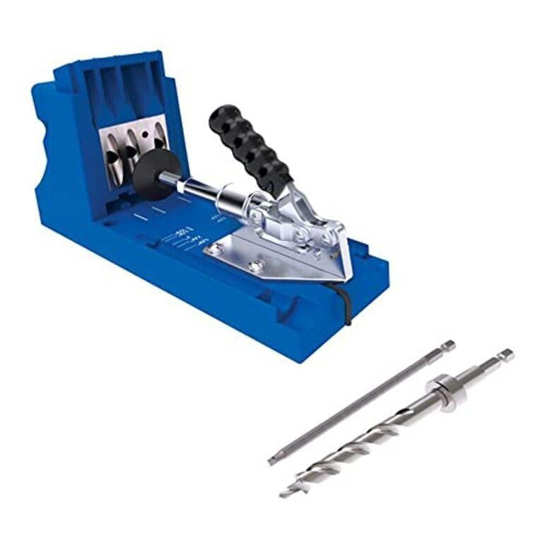 Kreg K4 Pocket Hole Jig - Adjustable, for Materials 1/2" to 1 1/2" Thick