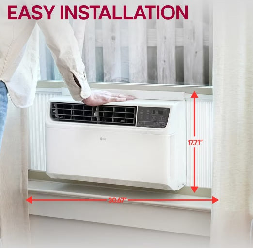 Dual Inverter Smart Window, 230V, Air Conditioner, LG LW2422IVSM 23,500 WHITE