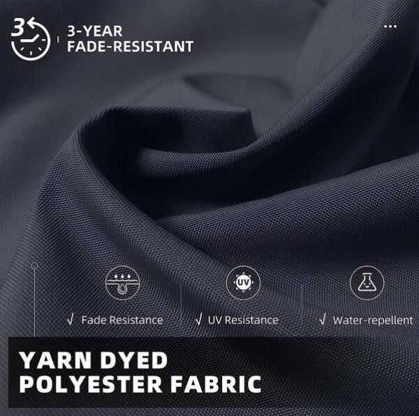 Cantilever Umbrella Gray 9x11.5' EN44589