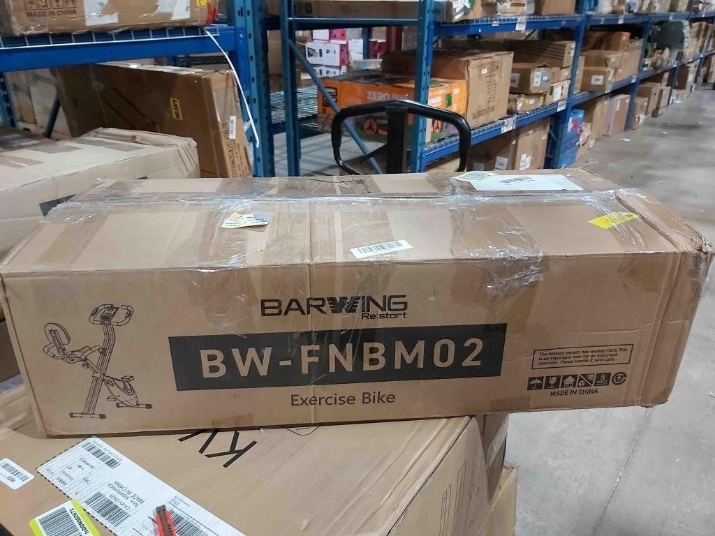BARWING Exercise Bike Stationary Bikes for Home, 330LB Capacity Black