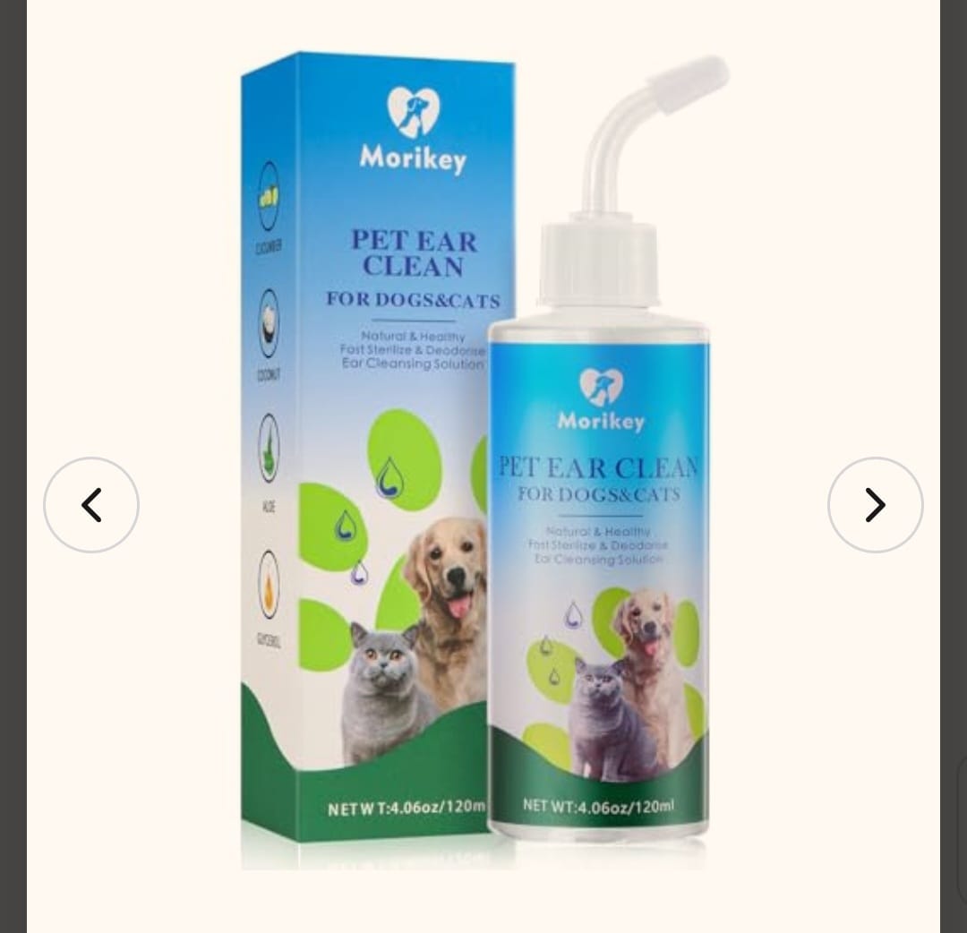 Morikey Pet Ear Clean (120ml / 4.06oz