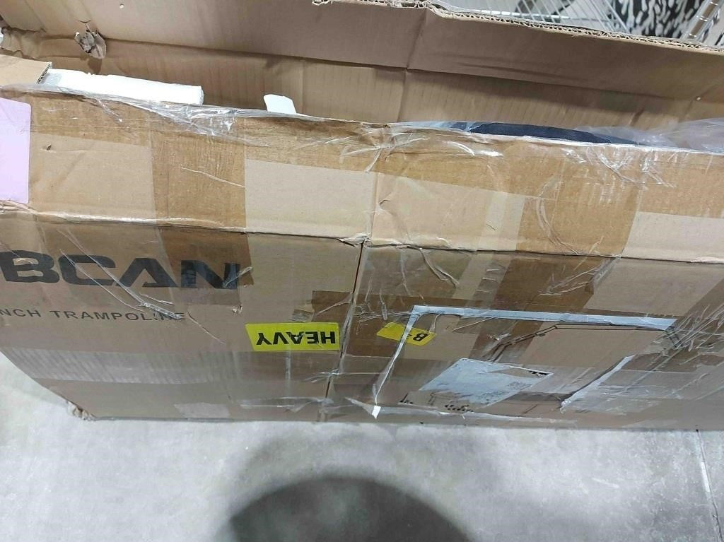 BCAN 40"/48" Foldable Mini Trampoline Max Load 330lbs/440lbs,