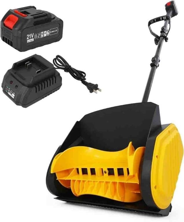 YSMJ Cordless Snow Shovel 20V, 13" Electric