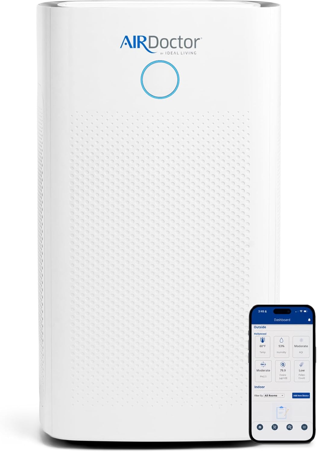 AIRDOCTOR AD5500i SMART HEPA Air Purifier, (AirDoctor 5500i Smart)