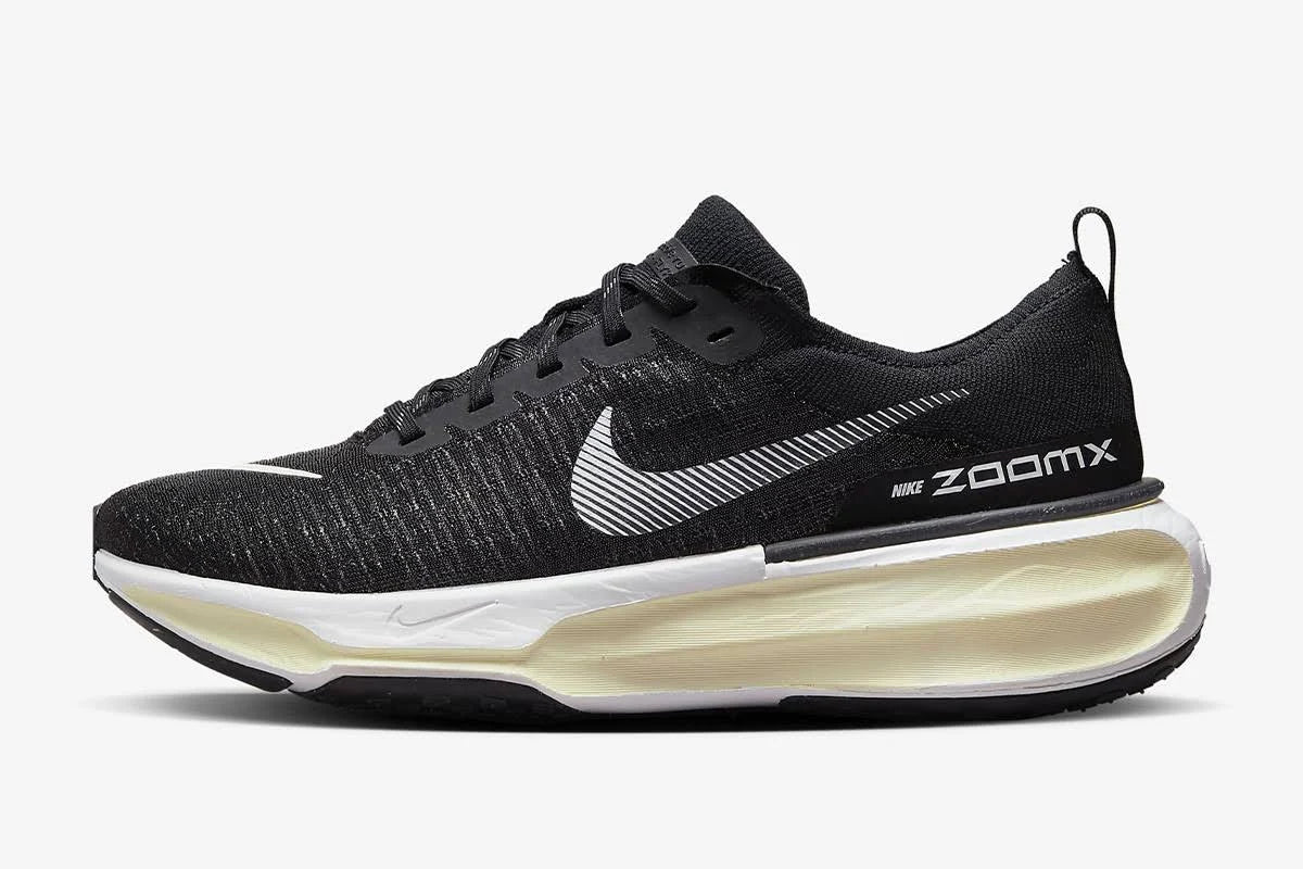 Nike Size 13 Zoomx Invincible Run FK 3, Black And White