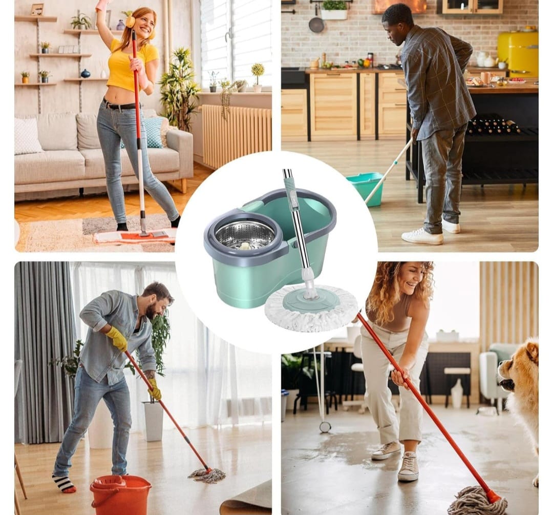 SPIN MOP ERGO CLEAN TWIST MOP SET