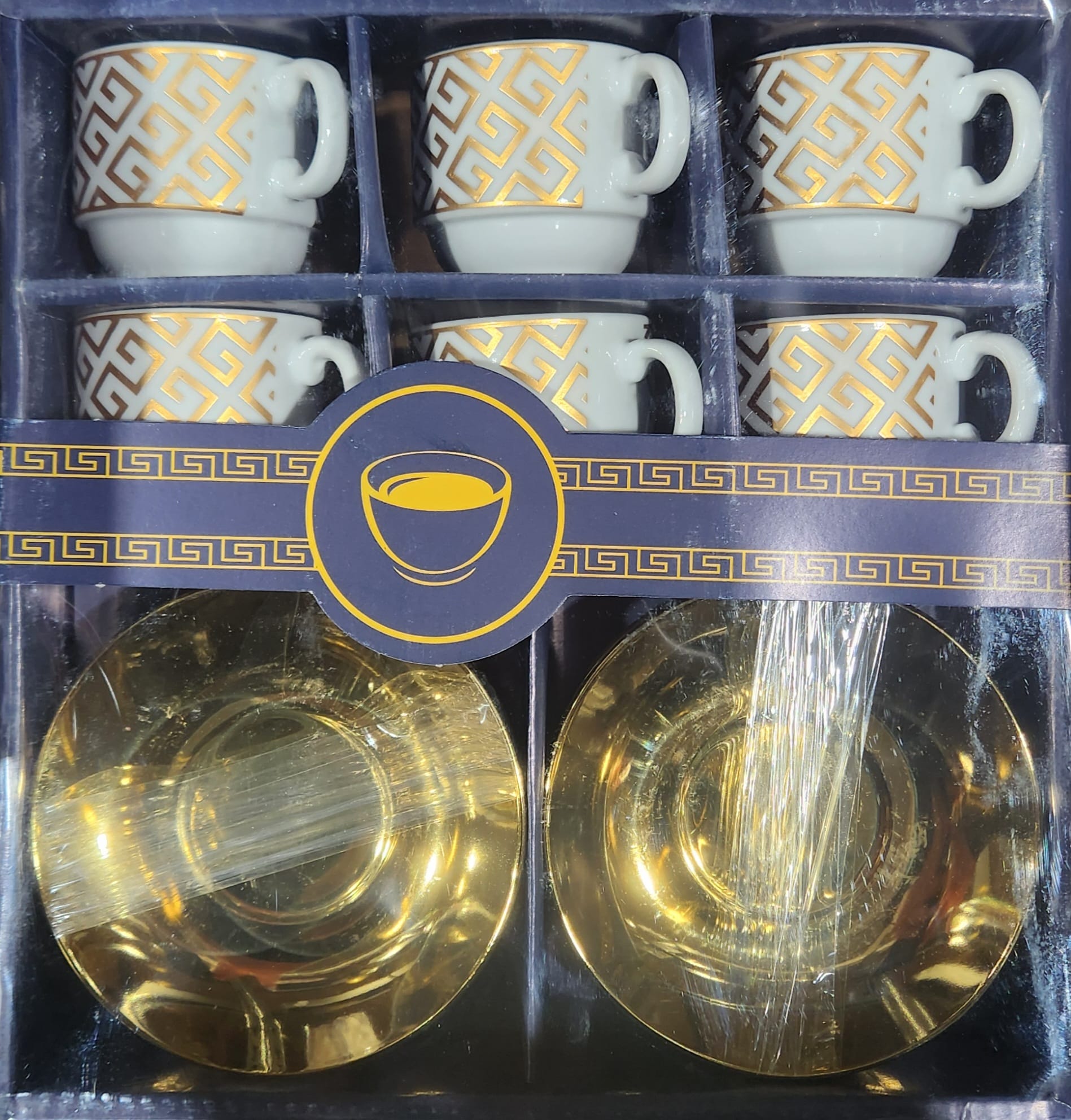 SET OF PORCELAIN MUGS