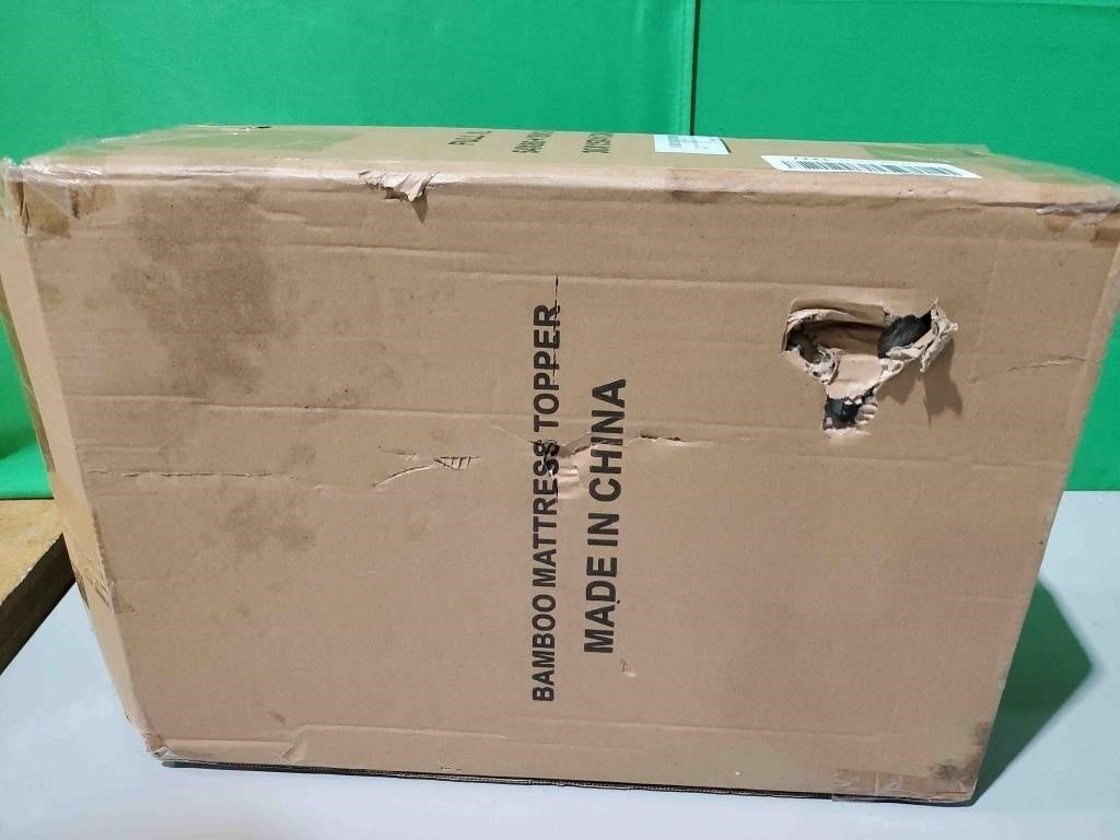 Lianlam Bamboo Full XL Mattress Topper for Back Pain