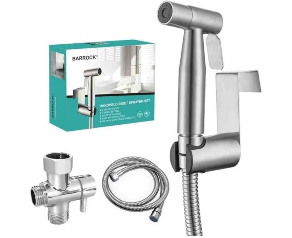 BARROCK Bidet Sprayer for Toilet, HBS03-P, Matte Black