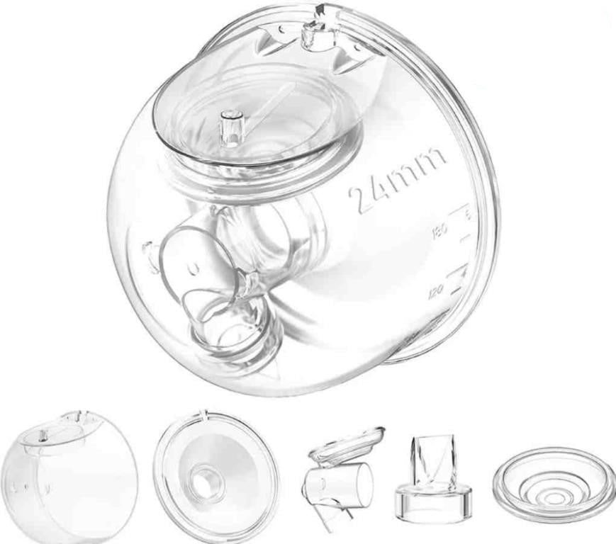 Breast Pump Full Set Milk Collector Cup 24mm Only Compatible S12 Pro/S9 Pro