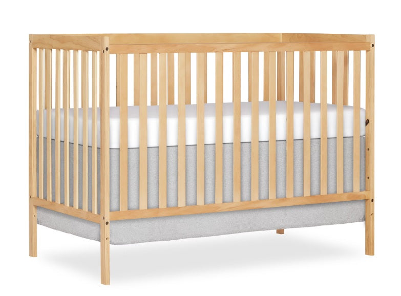 Dream On Me Synergy 5-in-1 Convertible Full Size Baby Crib, Natural