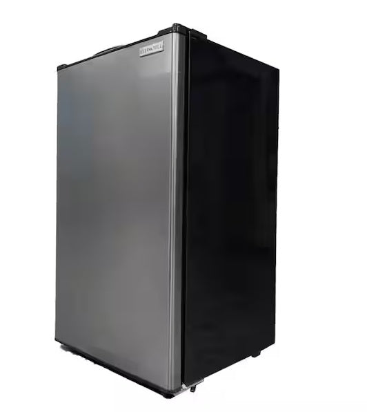 Everchill 2022302371 RV Refrigerator - 12V, 3.3 cu. ft., Right Hinge, Stainless Steel