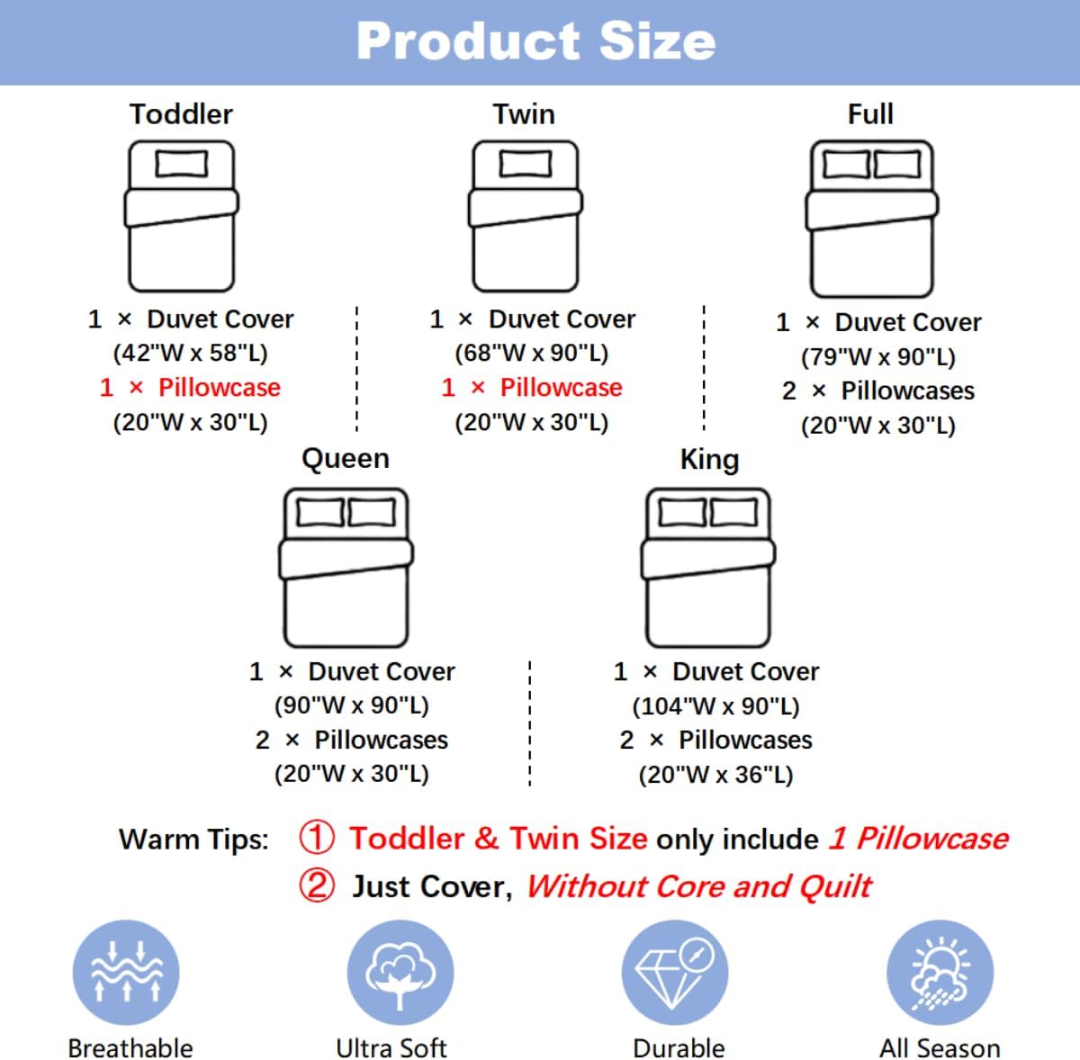 Erosebridal Teens Shark Bedding Set, Full Size 3pcs