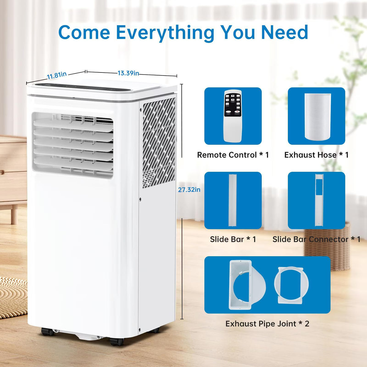 Garvee 10000 BTU Portable Air Conditioner, 3-In-1 AC Unit