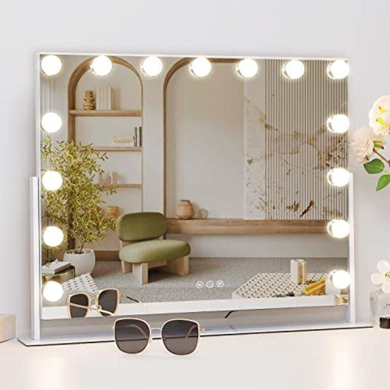 COOLJEEN Vanity Mirror with Lights Hollyw