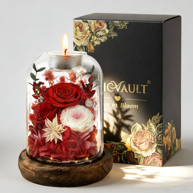 Chicvault Prime Preserved Rose Gifts for Her