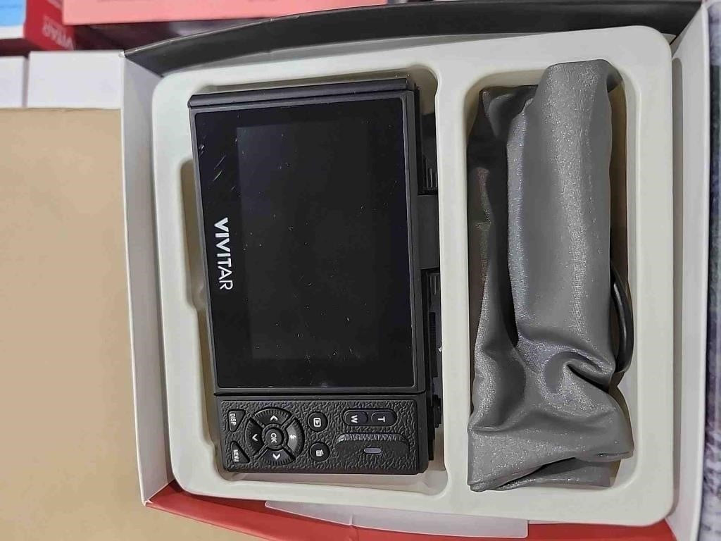 Vivitar 20 MP UHD Digital Camera with 2.8" Preview screen, Black Model:VECXX99