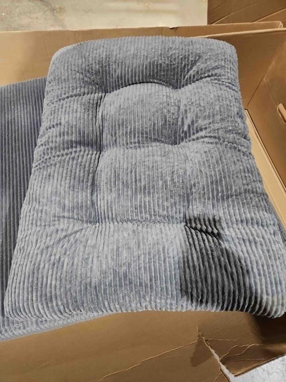 Hobestluk Adult Folding Sofa Bed, Large Comfy Floor Lounger, Cordury Grey