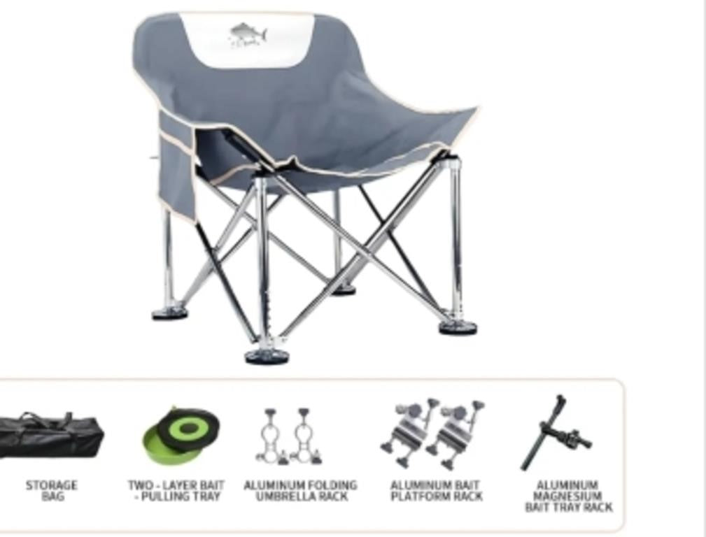 Aofong Super Large All-Terrain Camping Chair, 8-Level