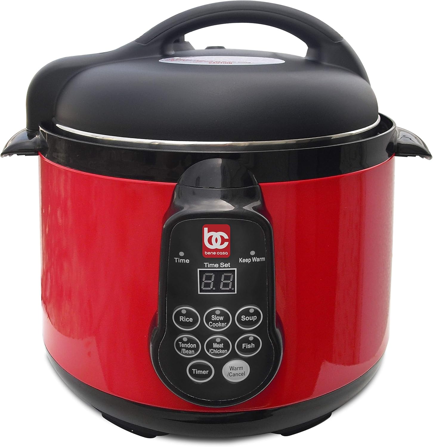 BC-99213 BENE CASA 4L Electric Pressure Cooker Red