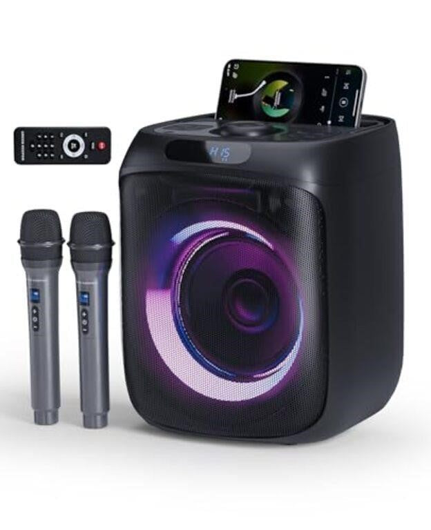Karaoke Machine for Adults, Portable Bluetooth, Model#GKS60