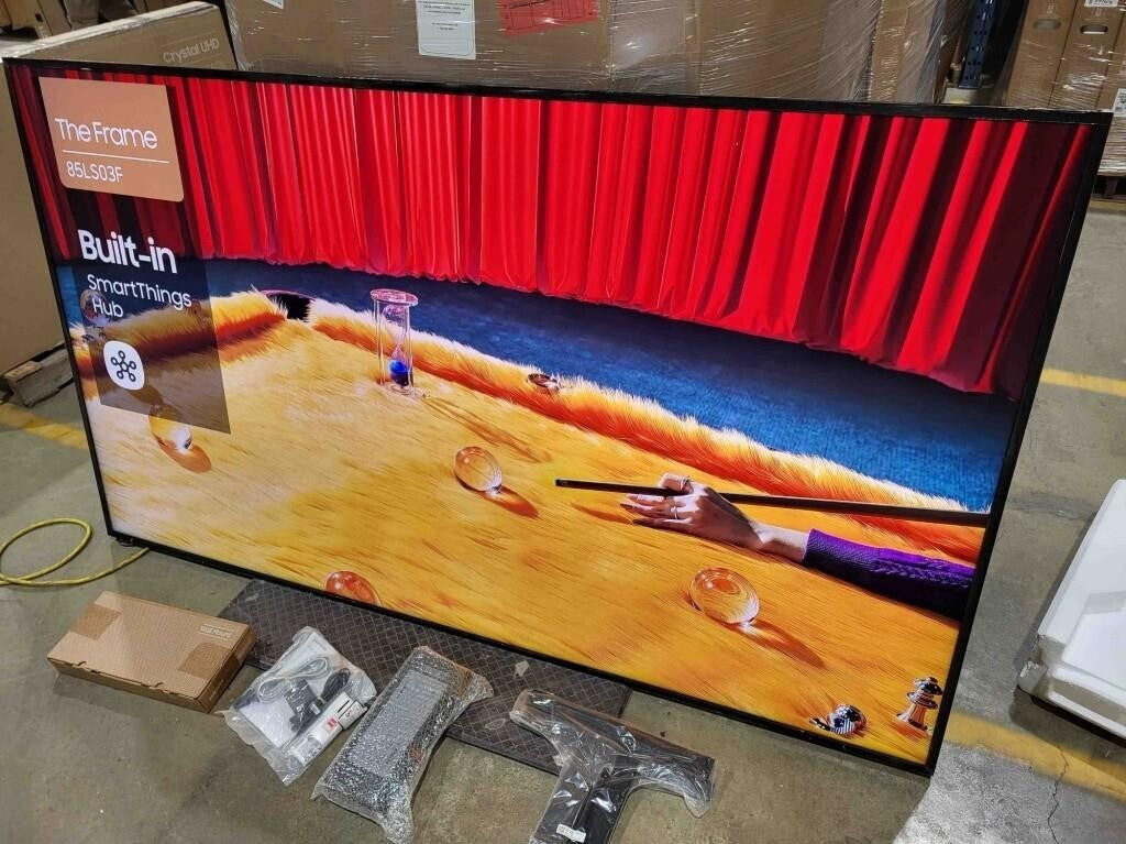 Samsung - 85” Class LS03FW The Frame Pro Series Neo QLED 4K UHD