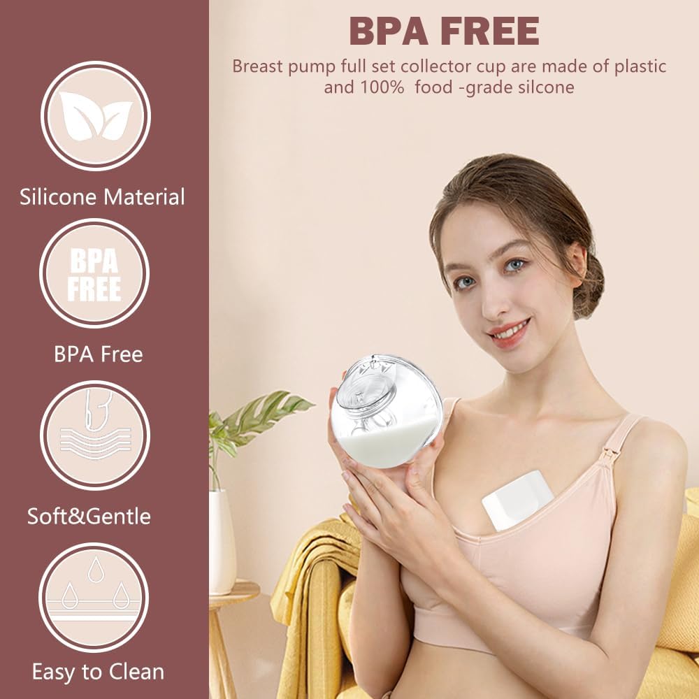 Breast Pump Full Set Milk Collector Cup 24mm Only Compatible S12 Pro/S9 Pro