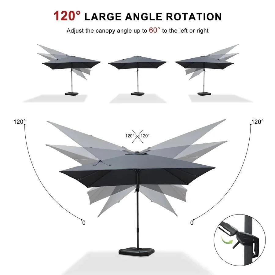10ft Cantilever Patio Umbrella EN44367